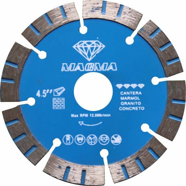 ferreacabados jalisco - disco 4.5 azul seg